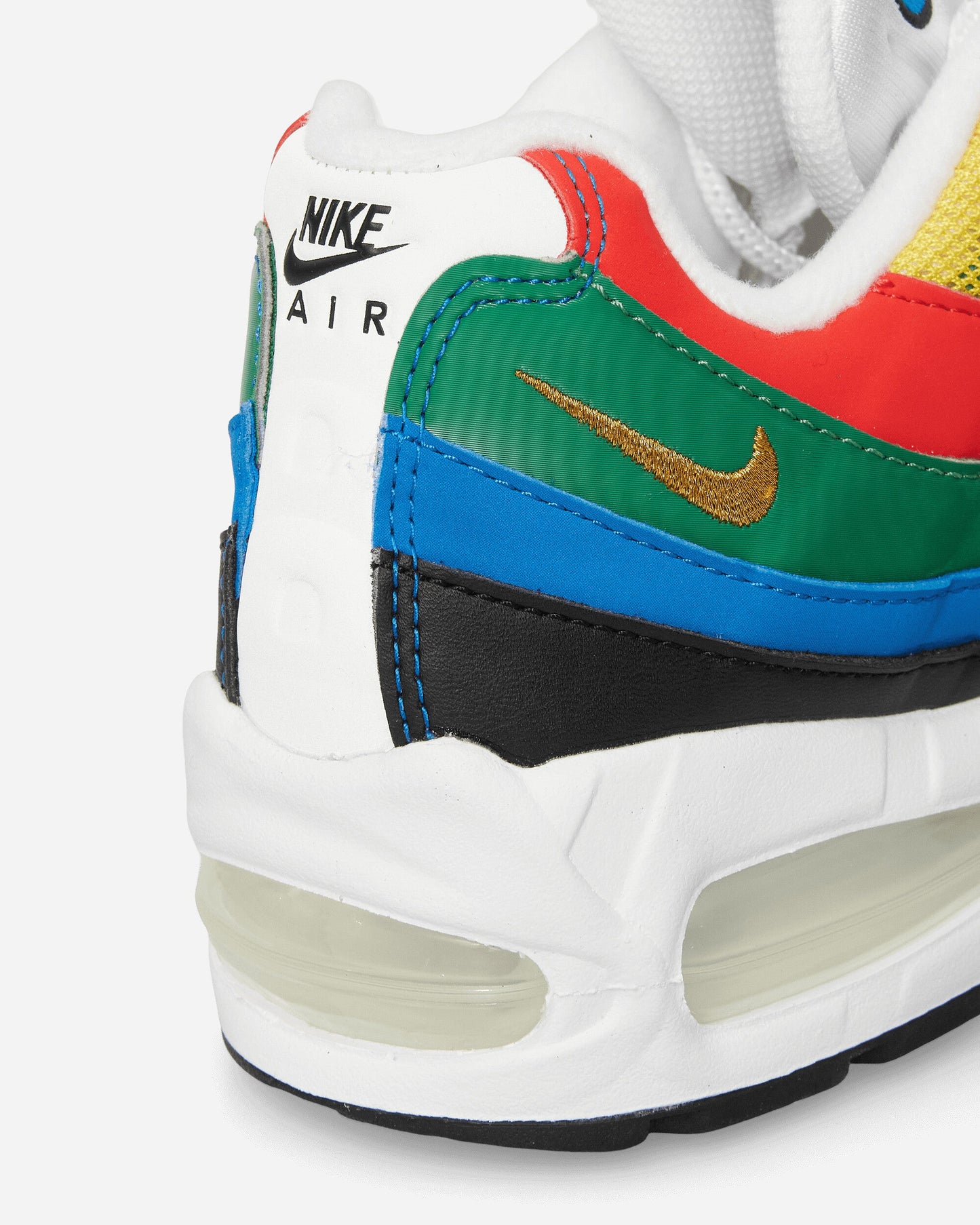 Air Max 95 Big Bubble Sneakers Varsity Maize / Chile Red / Classic Green / Photo Blue