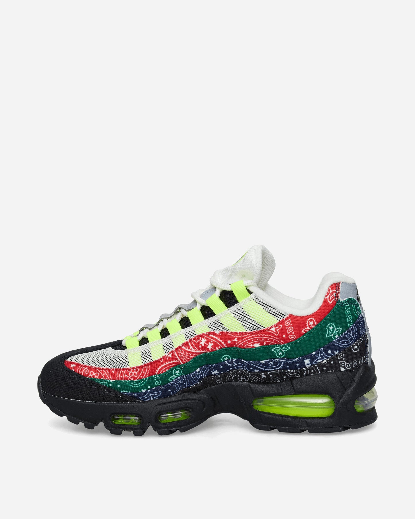 Air Max 95 Big Bubble Sneakers Volt / University Red