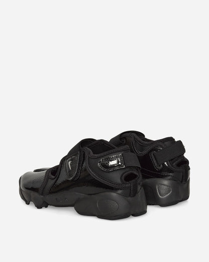 Women's Air Rift Sandals Black / Metallic Silver