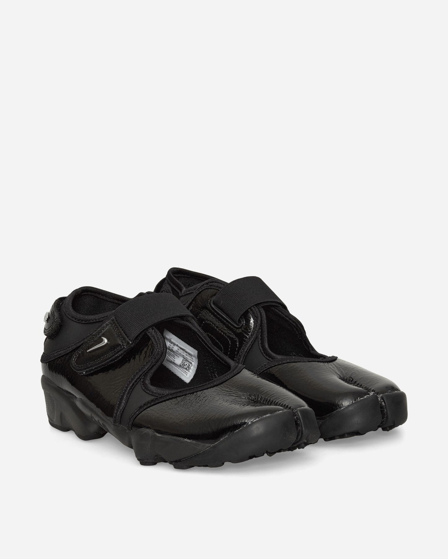 Women's Air Rift Sandals Black / Metallic Silver