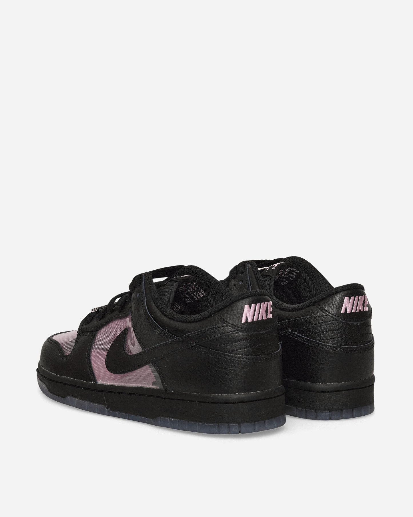 Dunk Low Retro Sneakers Black / Pink Rise