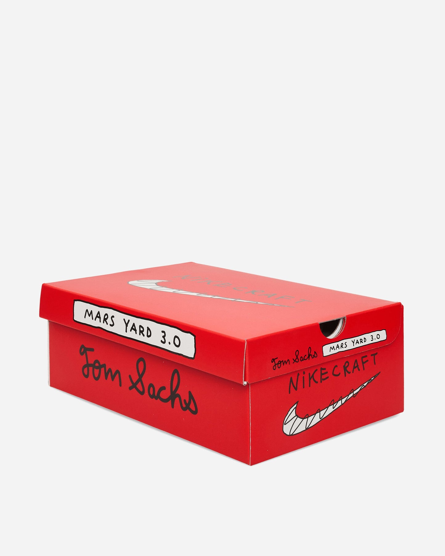 Tom Sachs Mars Yard 3.0 Sneakers Natural / Sport Red / Maple