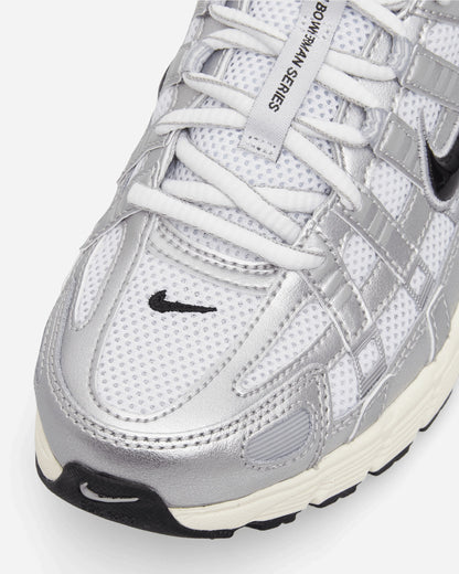 P-6000 Sneakers White / Metallic Silver
