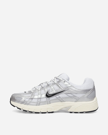 P-6000 Sneakers White / Metallic Silver