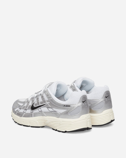 P-6000 Sneakers White / Metallic Silver