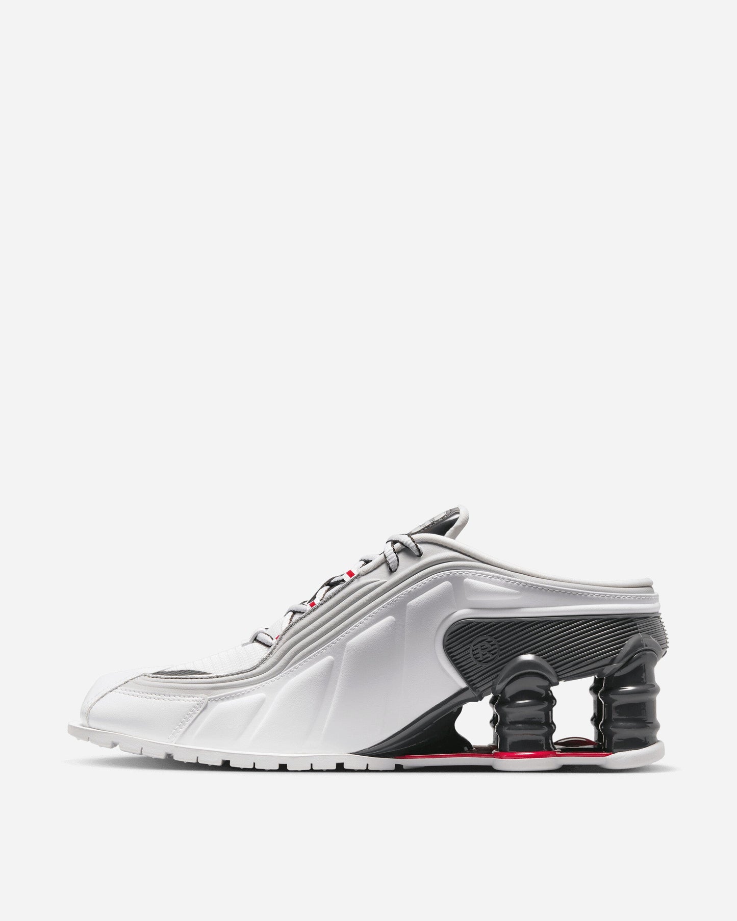 Women's Martine Rose Shox MR4 Sneakers White / Varsity Red