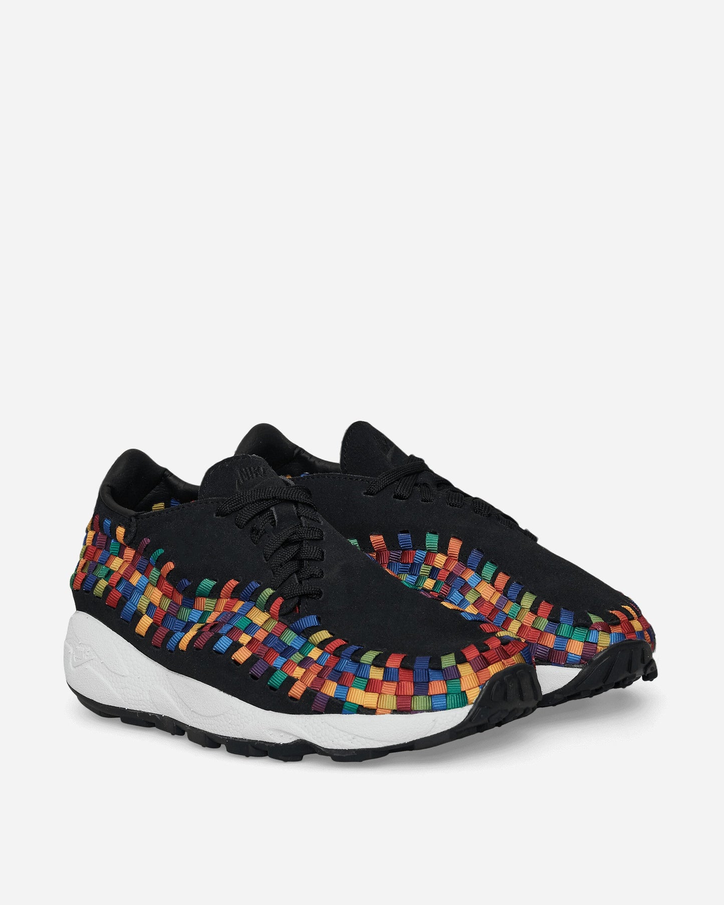 Women's Air Footscape Woven Sneakers Black / Multicolor