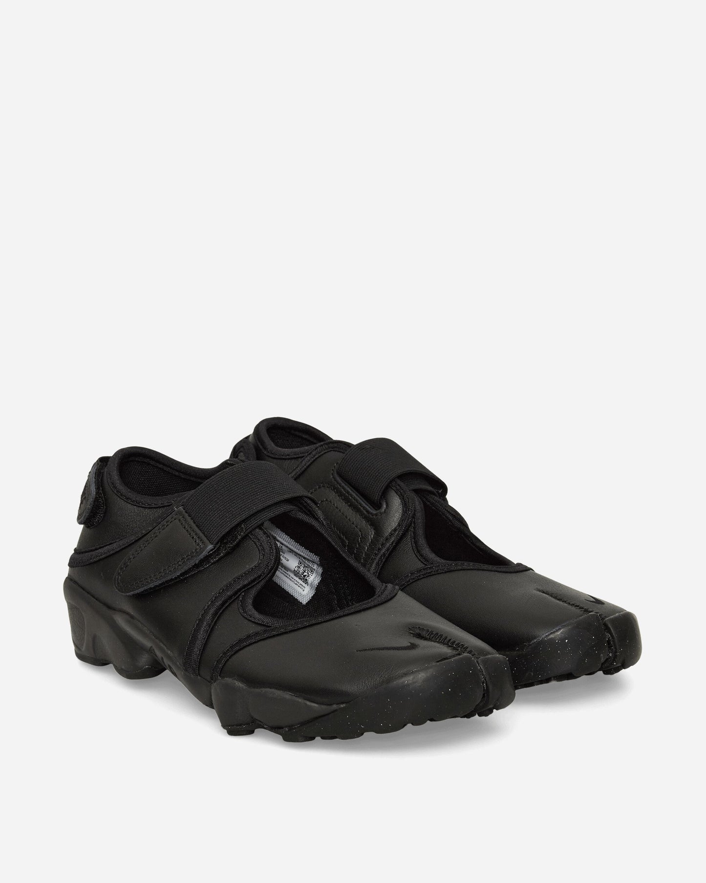 Women's Air Rift Leather Sandals Black