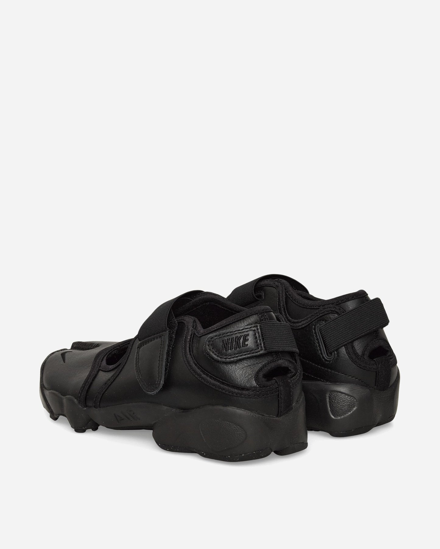 Women's Air Rift Leather Sandals Black