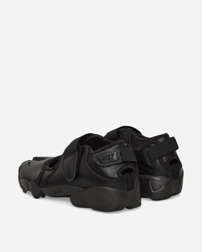 Women's Air Rift Leather Sandals Black