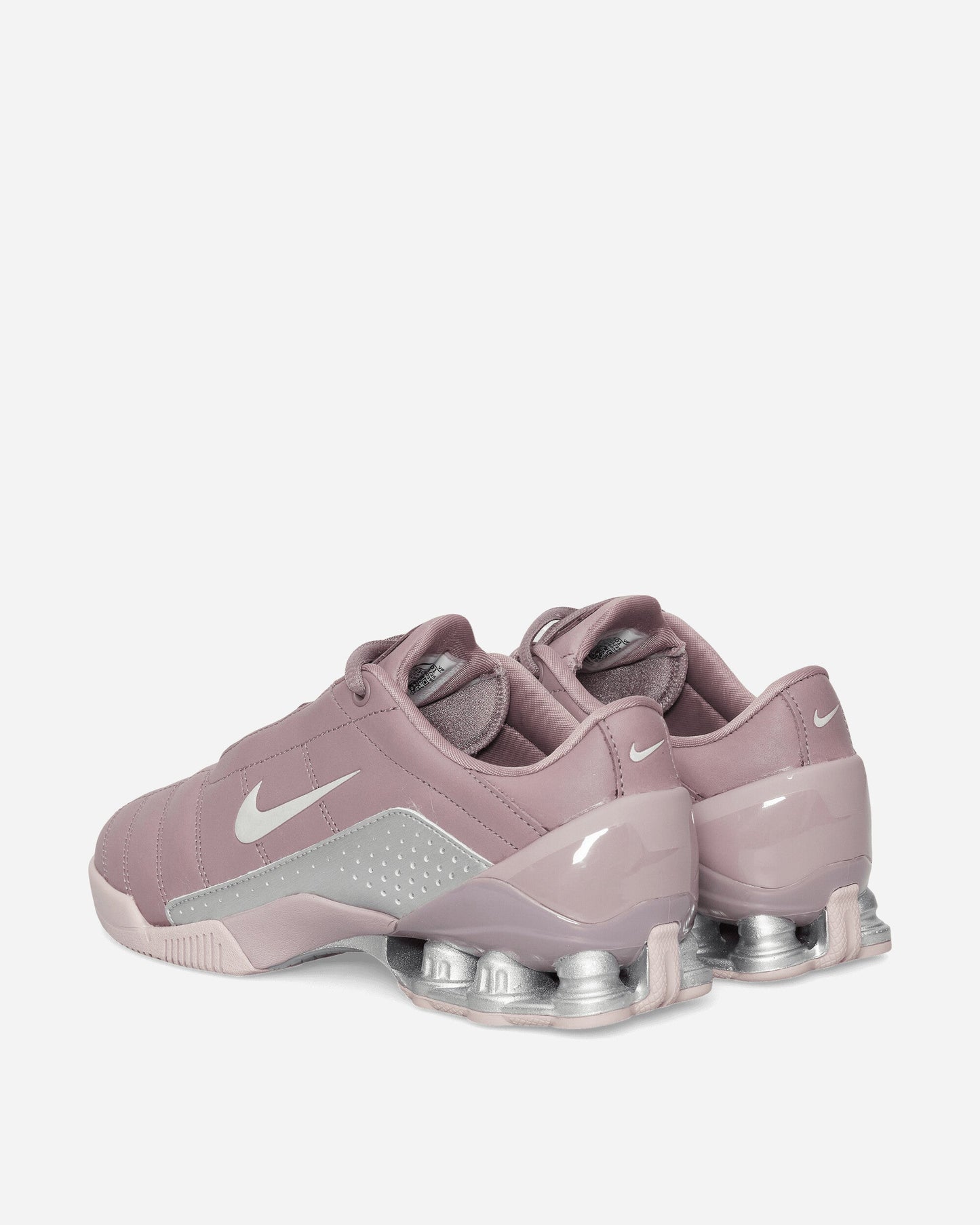 Women's T90 Shox Magia Sneakers Taupe Grey / Metallic Silver