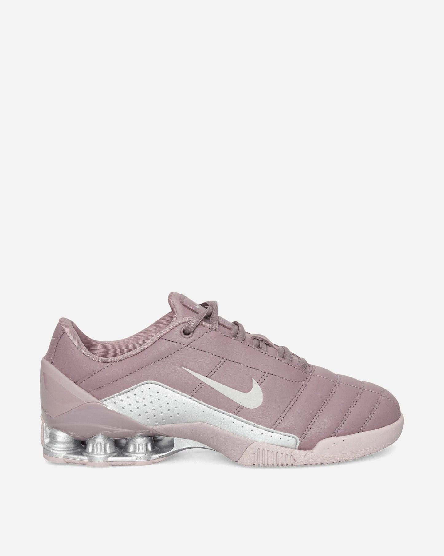 Women's T90 Shox Magia Sneakers Taupe Grey / Metallic Silver