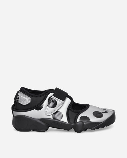 Women's Air Rift Sandals Black / Metallic Silver