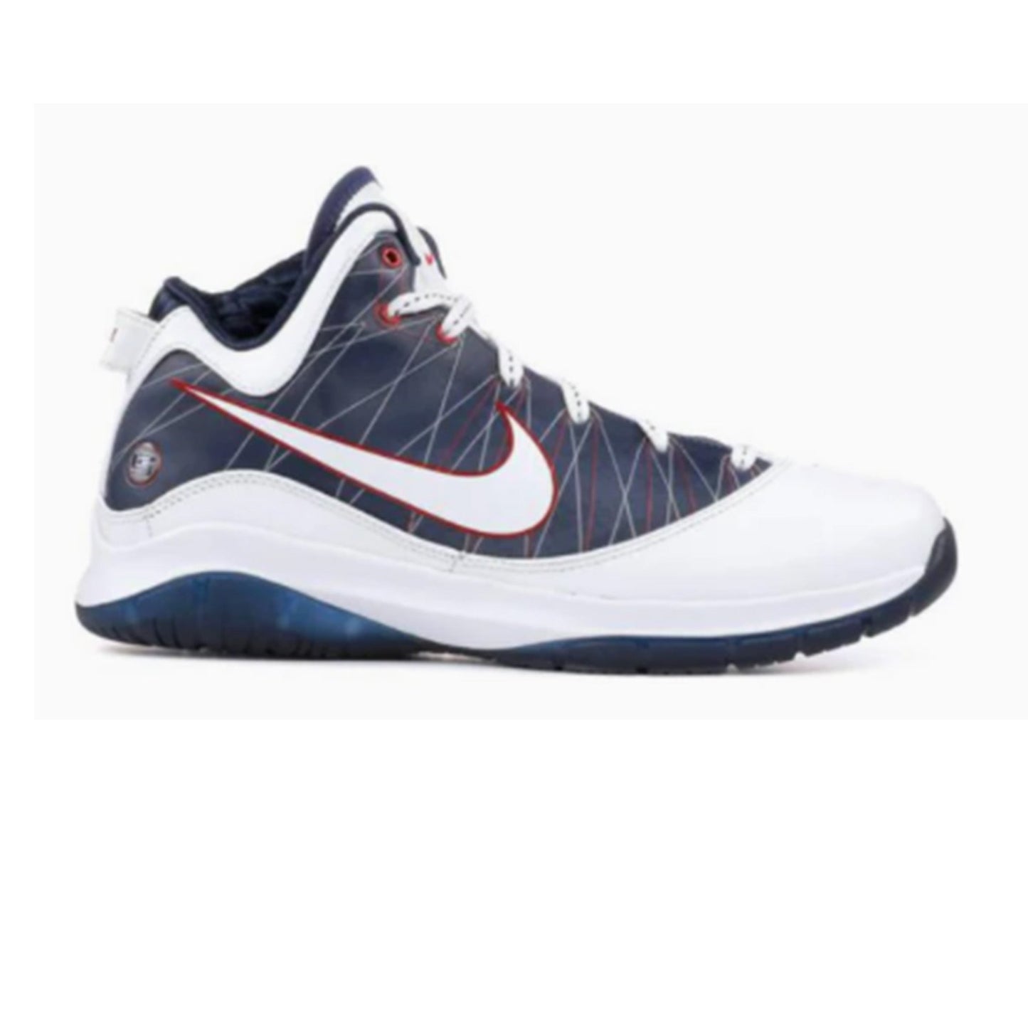 LeBron 7 PS 'P.S. White / Navy' (2010)