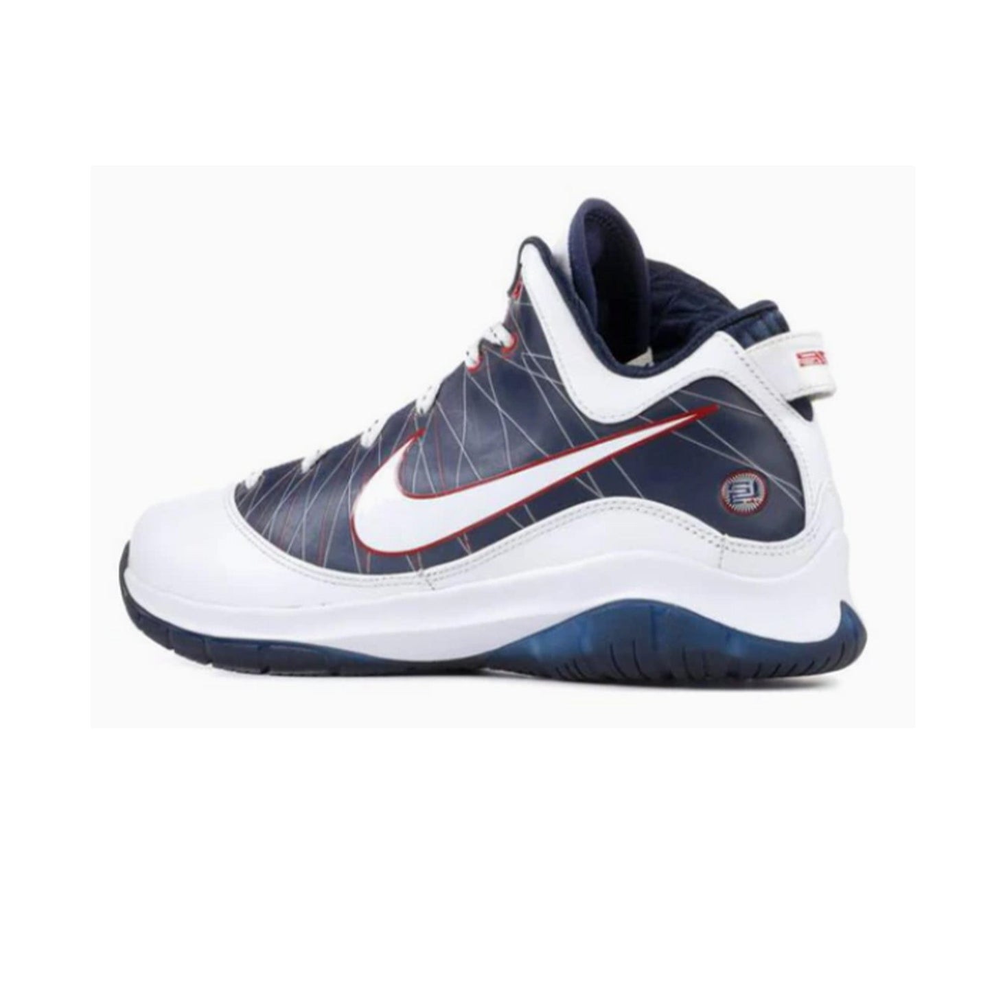 LeBron 7 PS 'P.S. White / Navy' (2010)