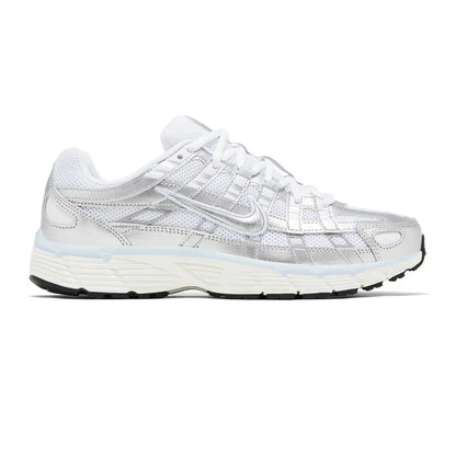 Nike P-6000 'White Blue Tint Sail Metallic Silver' Women's (2025)