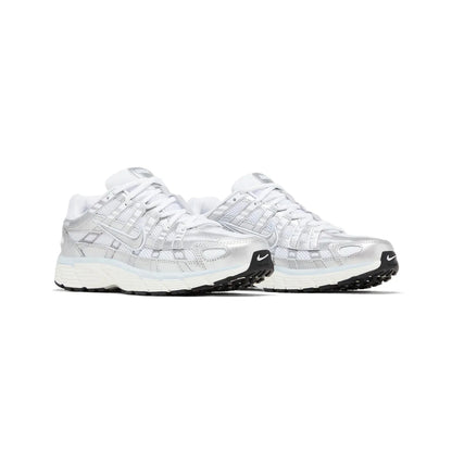 Nike P-6000 'White Blue Tint Sail Metallic Silver' Women's (2025)