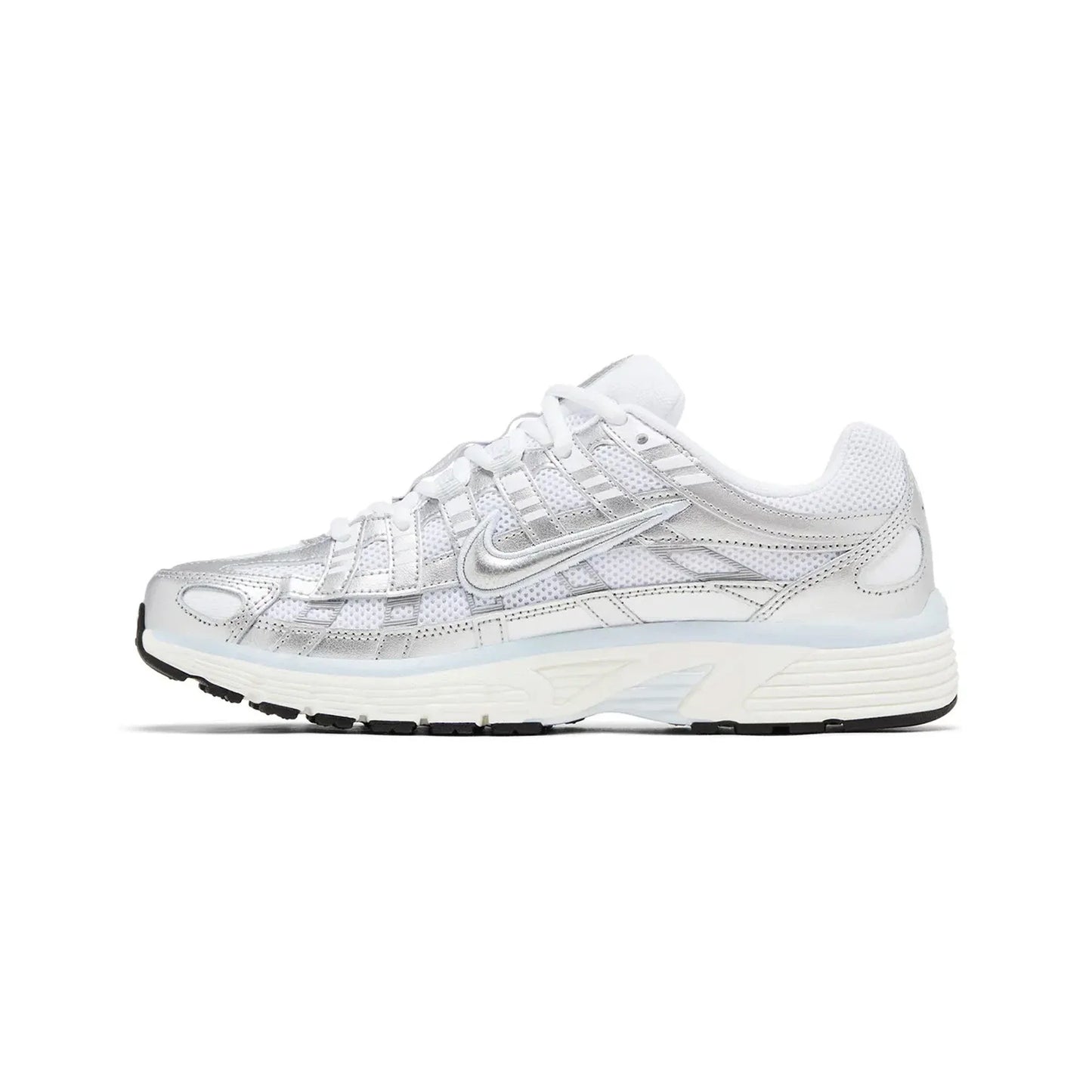 Nike P-6000 'White Blue Tint Sail Metallic Silver' Women's (2025)