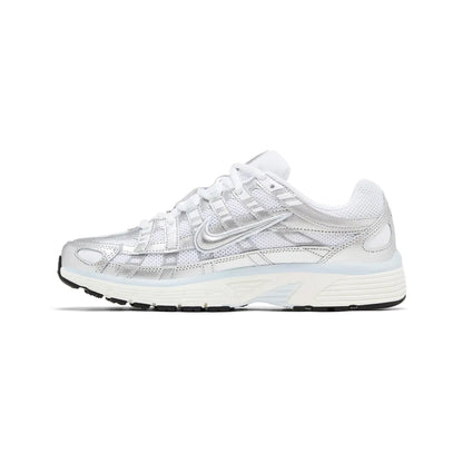 Nike P-6000 'White Blue Tint Sail Metallic Silver' Women's (2025)