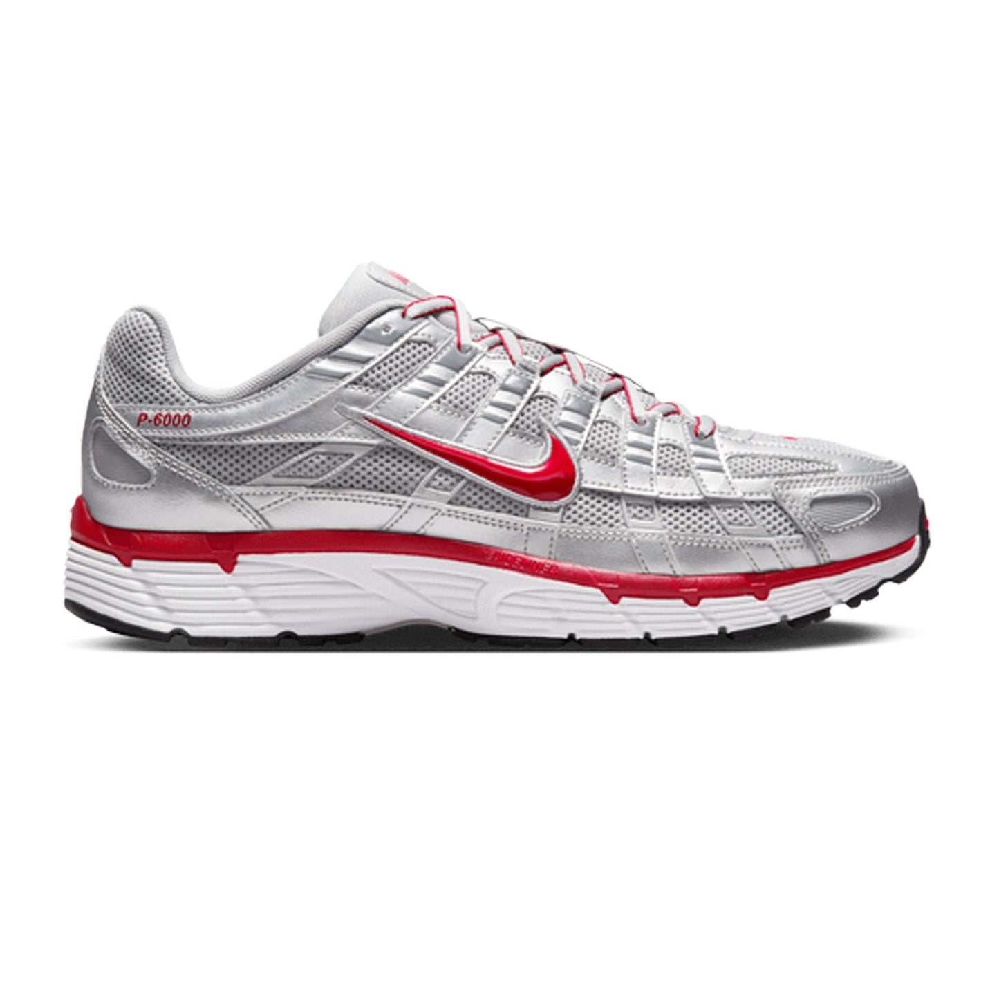 Nike P-6000 'Metallic Silver Gym Red' (2025)