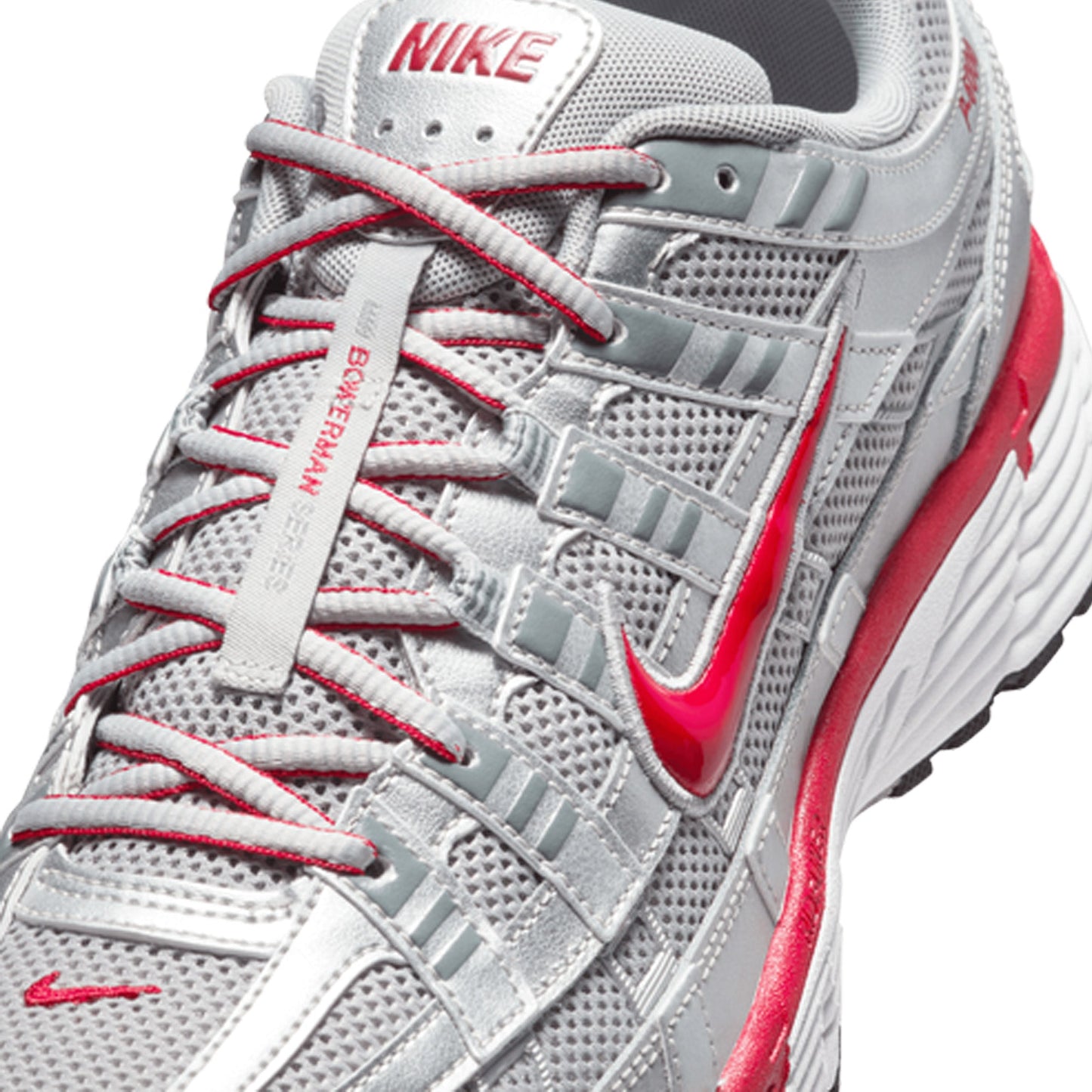 Nike P-6000 'Metallic Silver Gym Red' (2025)