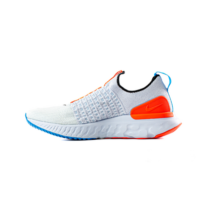 React Phantom Run Flyknit 2 'Grey Bright Crimson' Women's (2022)