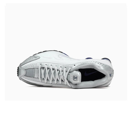 Shox R4 'Metallic Silver Deep Royal Blue