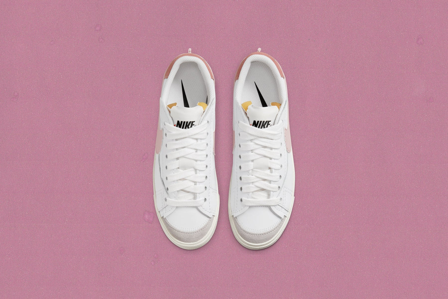 Women's Blazer Low '77 Jumbo - White/Pink Oxford/Rose Whisper
