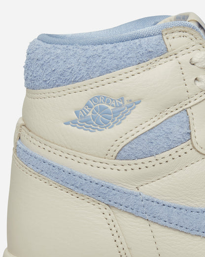 Women's Air Jordan 1 Retro High OG Sneakers Pale Ivory / Psychic Blue