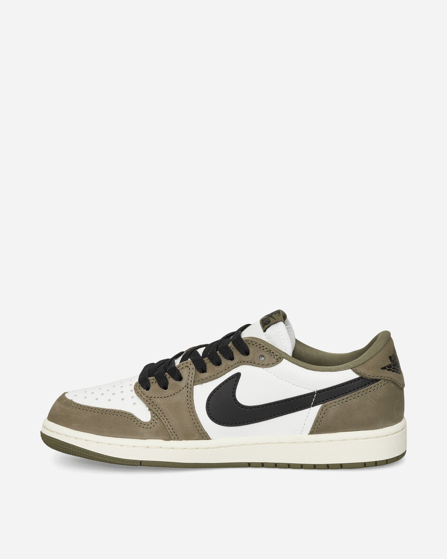 Air Jordan 1 Low OG Sneakers Medium Olive / Summit White