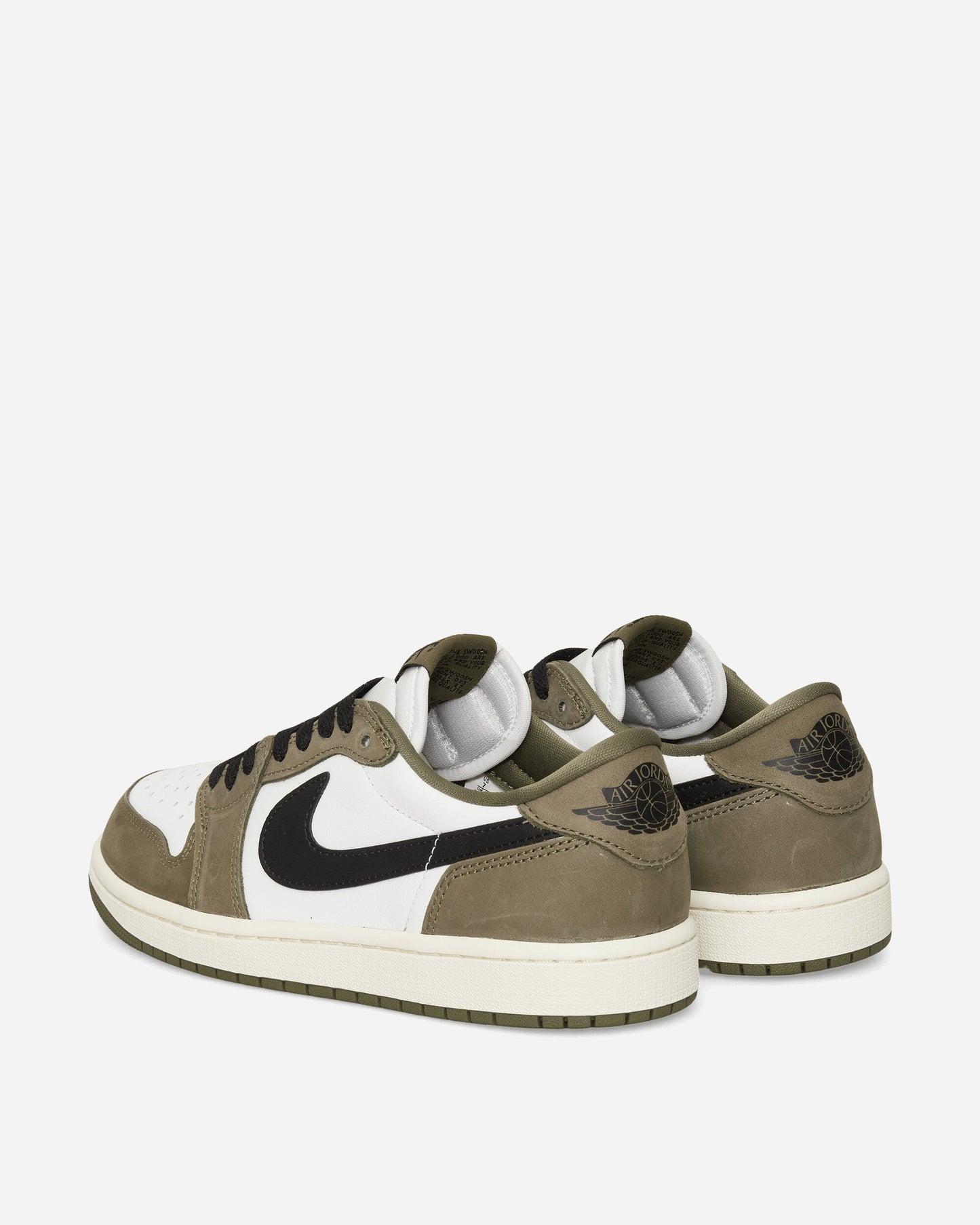 Air Jordan 1 Low OG Sneakers Medium Olive / Summit White