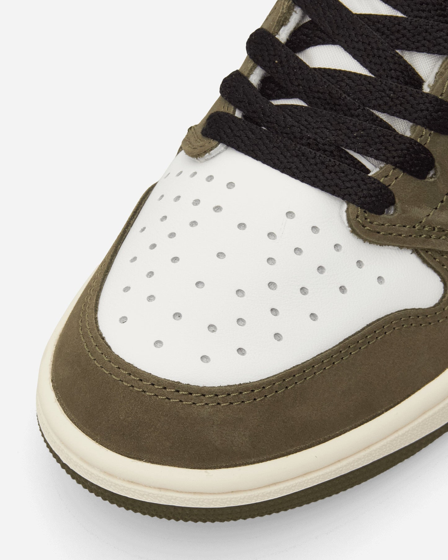Air Jordan 1 Low OG Sneakers Medium Olive / Summit White