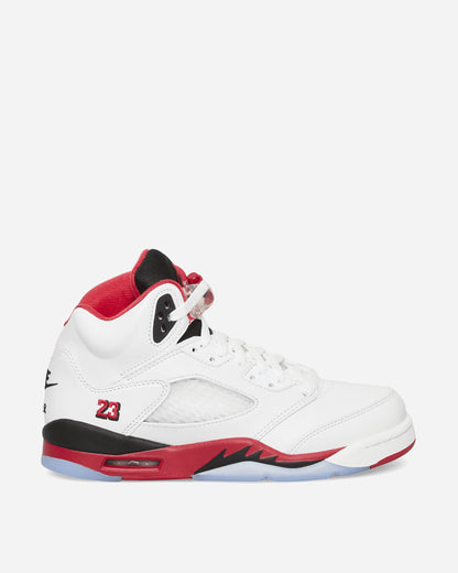 Air Jordan 5 (GS) Sneakers Fire Red 'Black Tongue'