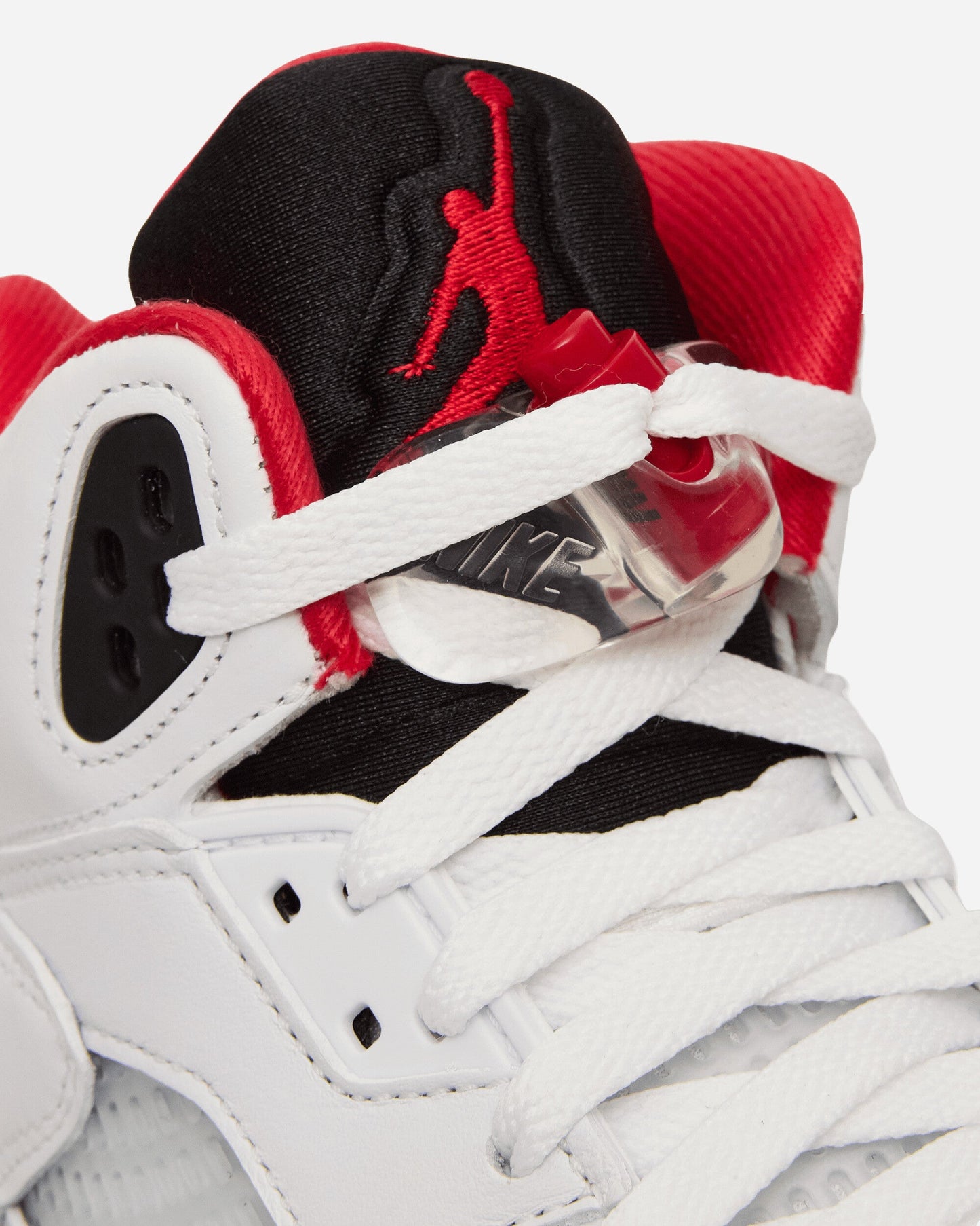Air Jordan 5 (GS) Sneakers Fire Red 'Black Tongue'