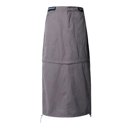 Vintage Long Cargo Skirt