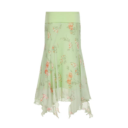 Seven Floral Maxi Skirt