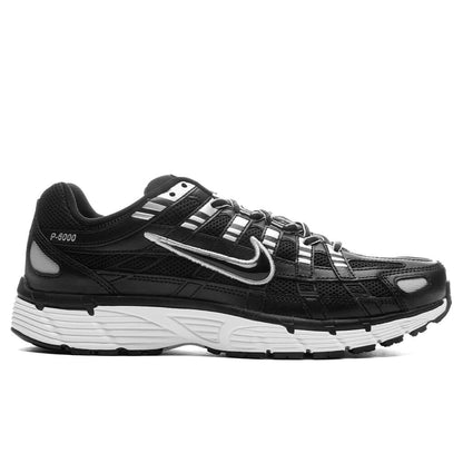 P - 6000 - Black/White/Metallic Silver