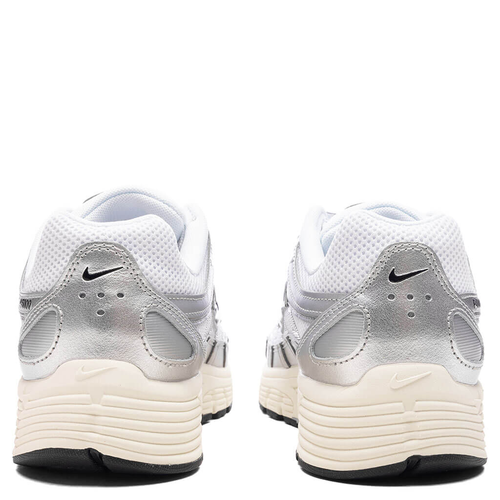P - 6000 - White/Black/Metallic Silver/Flat Silver