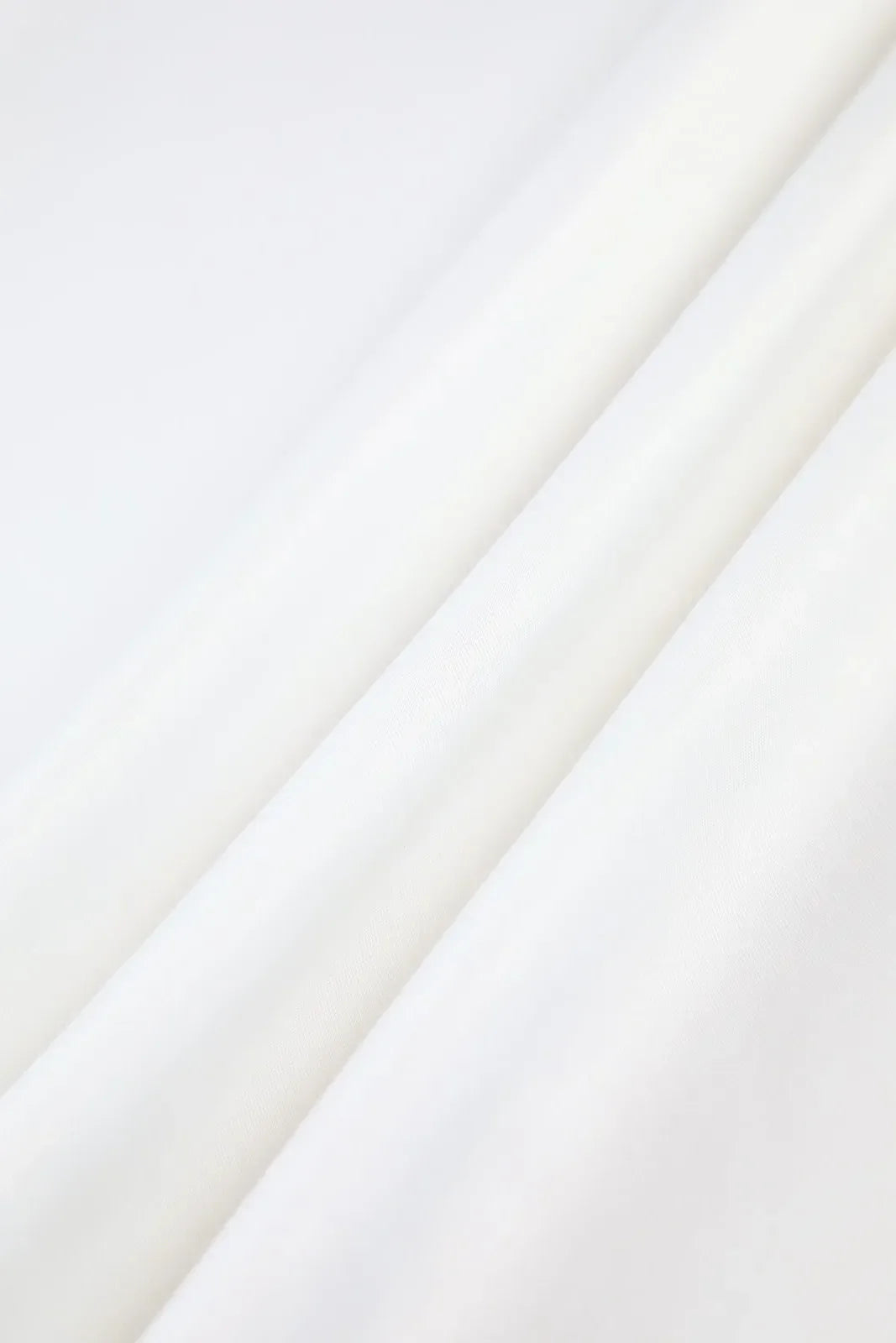 Tiaka Solid White Satin Patchwork Split Maxi Skirt