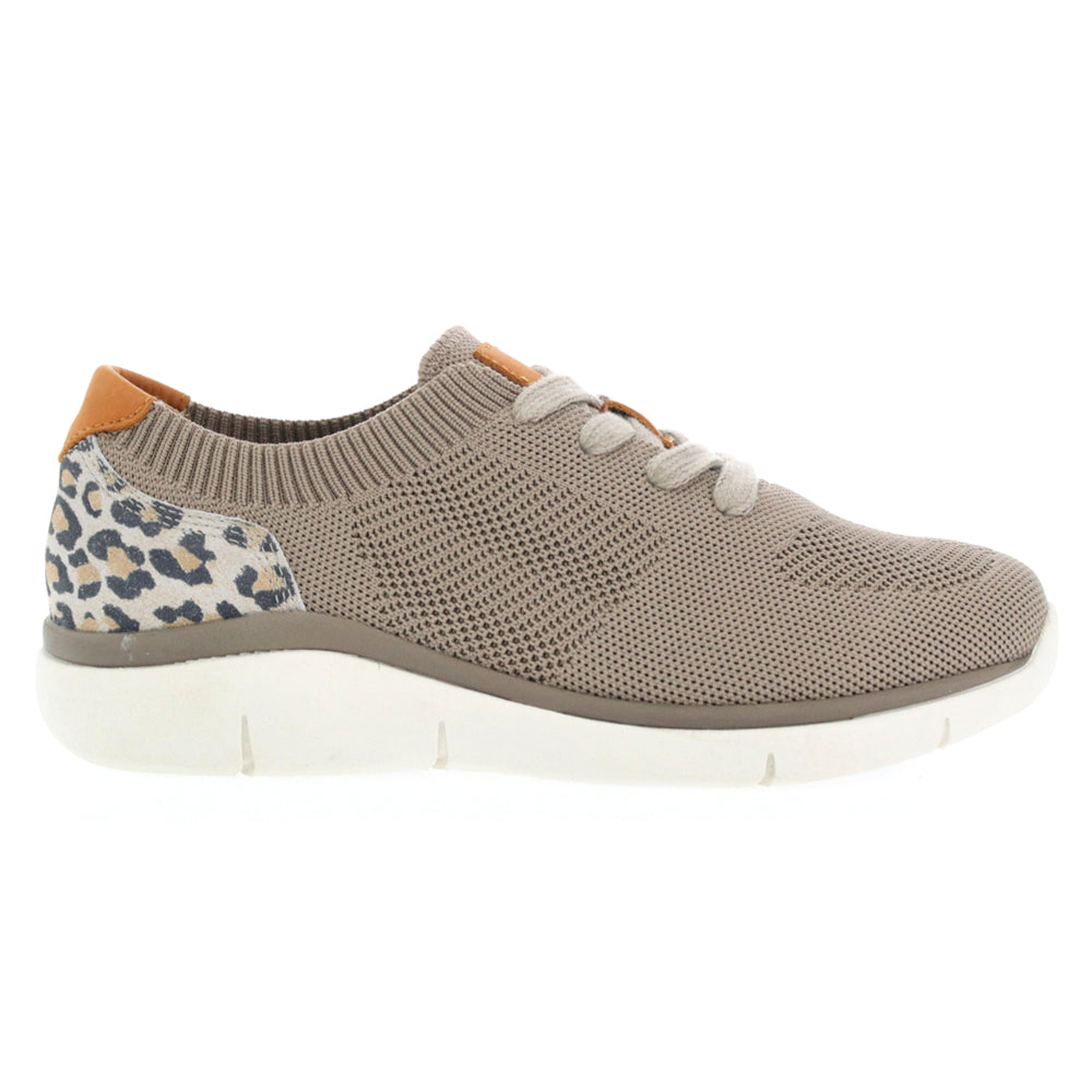 Sachi Leopard-Cheetah Lace Up Sneakers