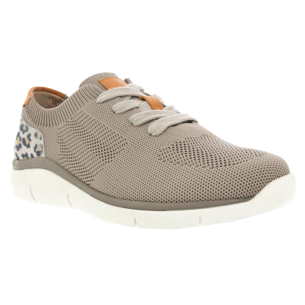 Sachi Leopard-Cheetah Lace Up Sneakers