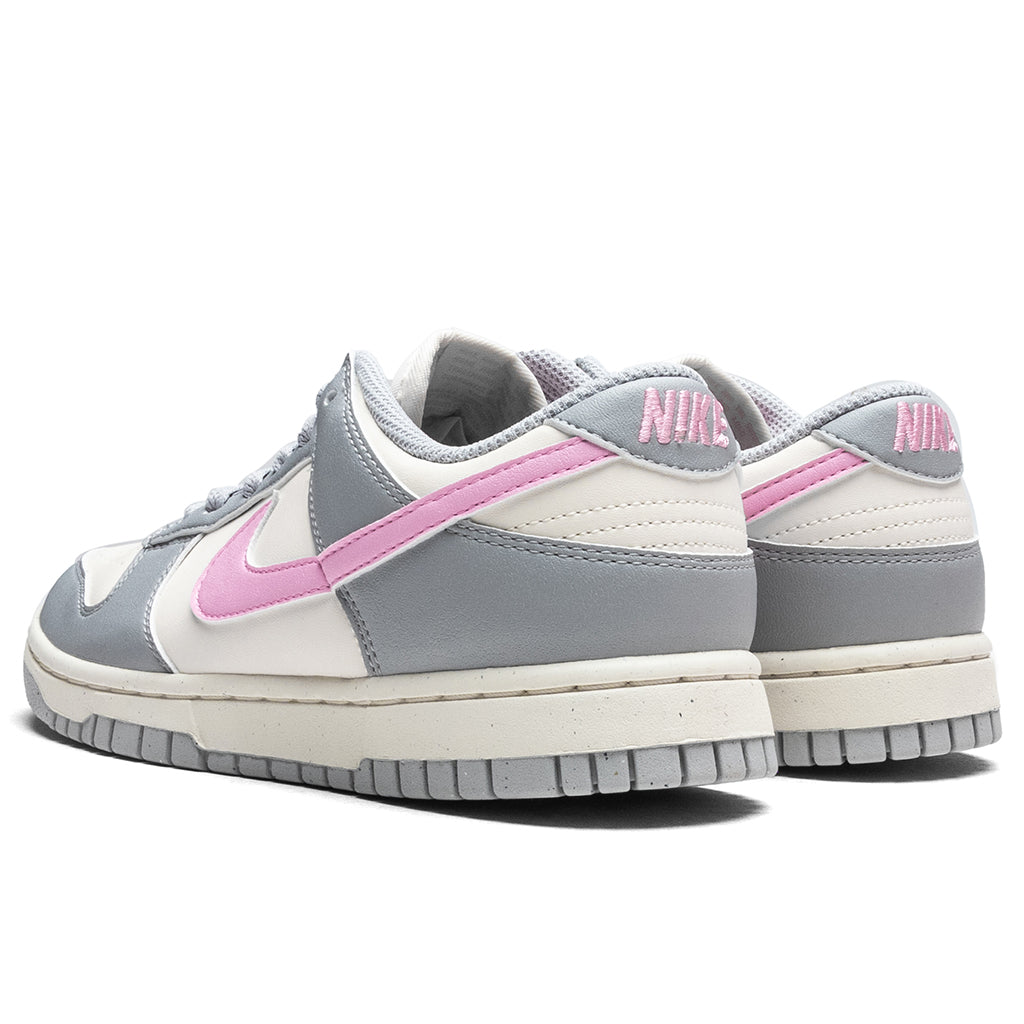 Women's Dunk Low - Light Smoke Grey/Pink Rise/Pale Ivory