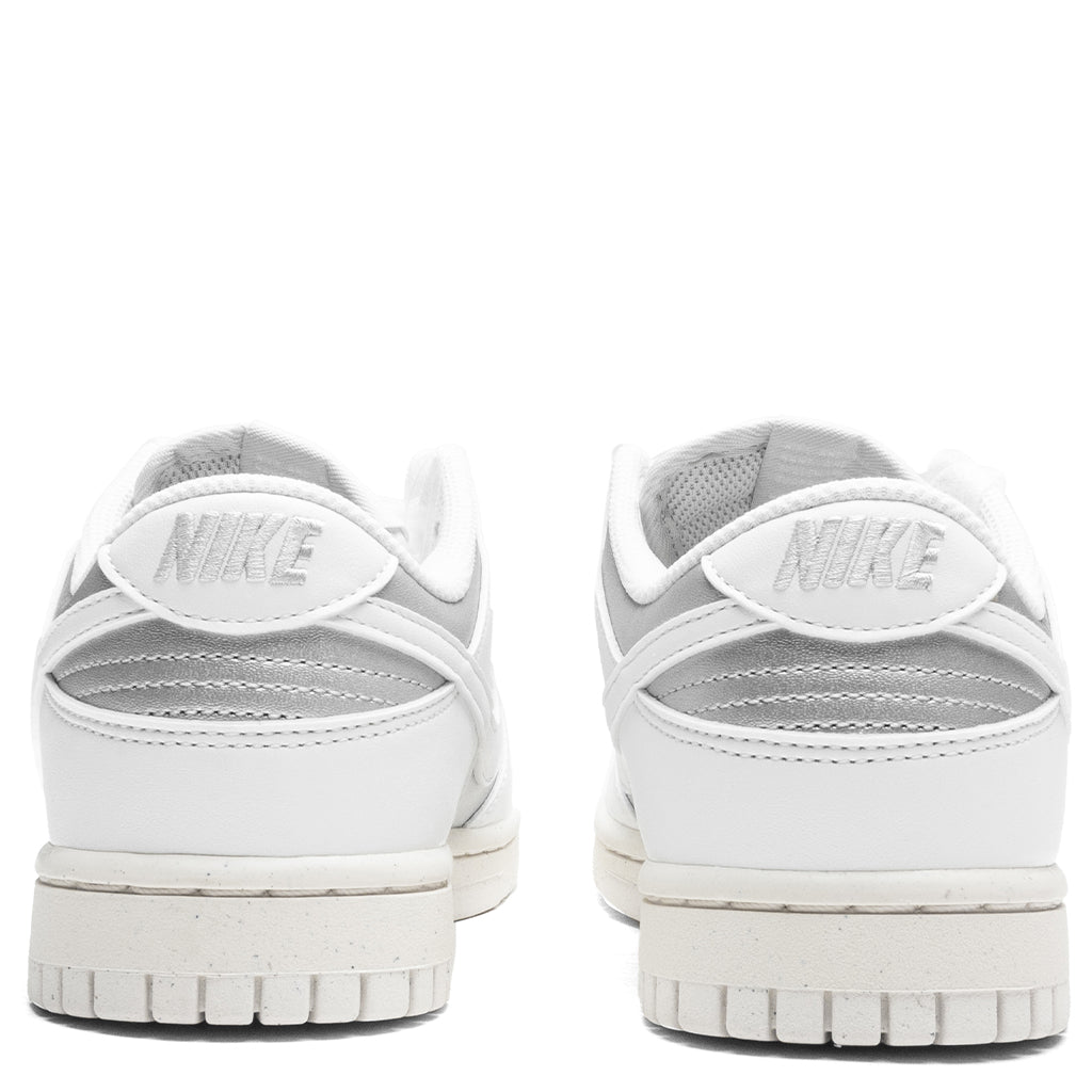 Women's Dunk Low Next Nature - Metallic Platinum/Summit White/Pale Ivory
