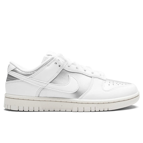 Women's Dunk Low Next Nature - Metallic Platinum/Summit White/Pale Ivory