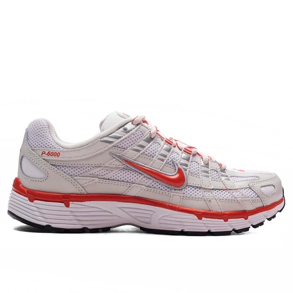 Women's P - 6000 - White/Picante Red/Platinum Tint/Black