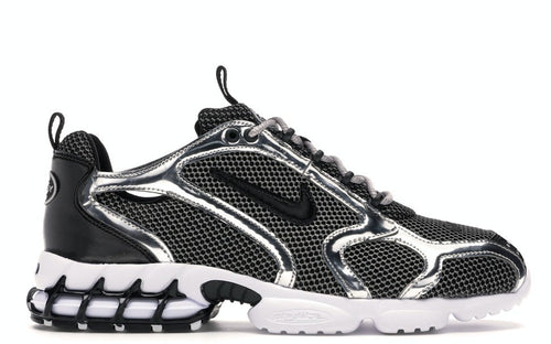 Air Zoom Spiridon Cage 2 Stussy Pure Platinum