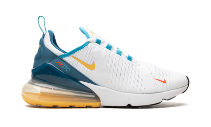 Air Max 270 "White Industrial Blue Citron Pulse" FJ4000 100
