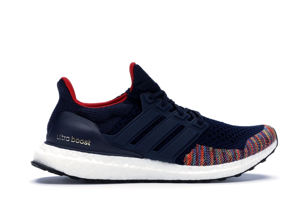 Ultra Boost 1.0 Multi Color Toe Navy