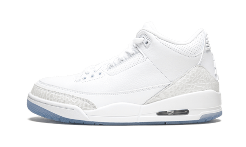 3 Retro "Pure White" 136064 111