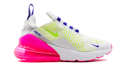 AIR MAX 270 MNS WMNS "White / Pink Blast / Volt" DH0252 100
